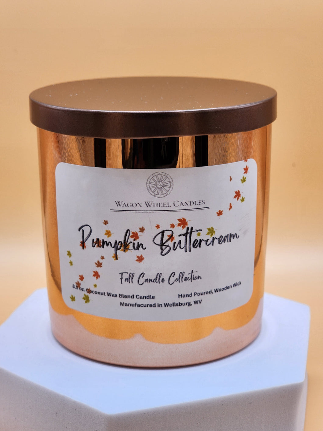 Pumpkin Buttercream Candle